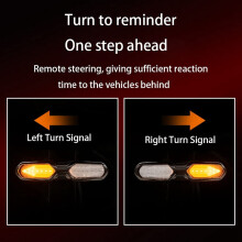Bicycle Turn Signal Light Wireless Remote Bike Taillight Light Bike Rear Light for MTB Road Bike Electric Vehicle