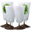 (White) Winter Plant Cover - Breathable & Rainproof 3