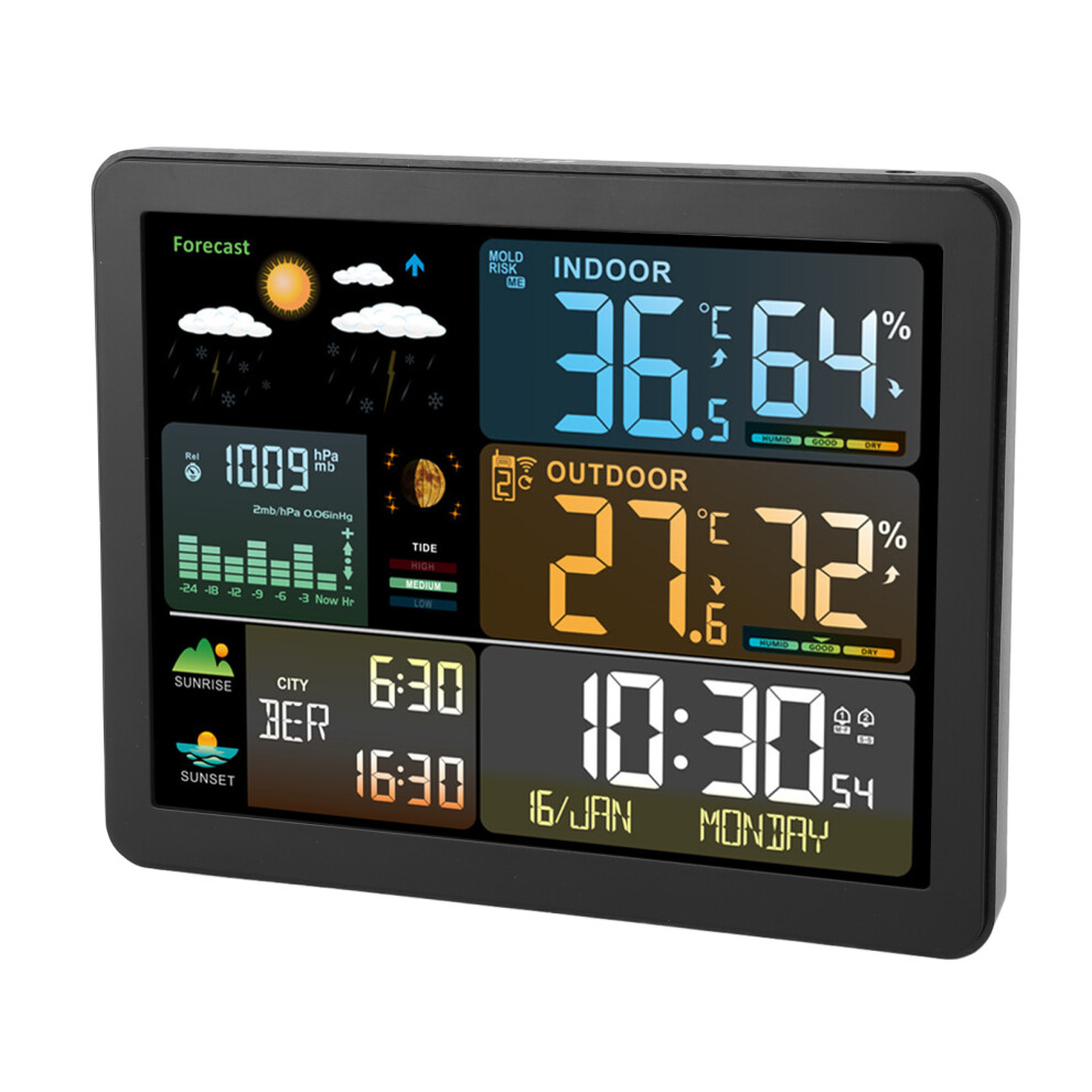 Wireless Color Weather Station With Display, Indoor/Outdoor Temp & Humidity 4041386012900