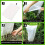 (White) Winter Plant Cover - Breathable & Rainproof 7