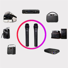 3Zestaw Zansong Uhf Usb 3.5mm Mikrofon Bezprzewodowy Megafon RęCzny Mikrofon z Odbiornikiem do GłOśNika Karaoke V20