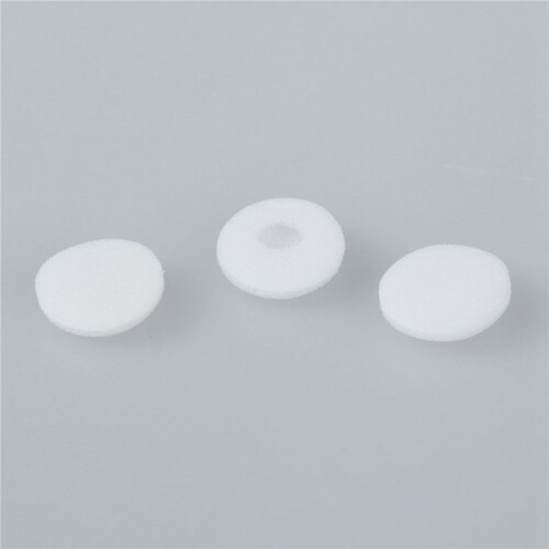 300 Pcs White Soft Sponge Earphone Headphone Ear Pad Cover Replacement 2