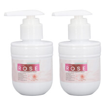 Crème corporelle anti-rides à la rose 2x100 g biologique