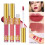 3er Pack 2,5 ml goldenes Lipgloss matt 01 02 03 15
