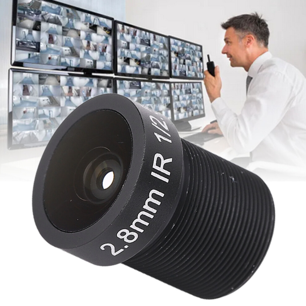 Surveillance Camera Lens 5Mp Hd 2.8Mm Wide Angle Focal Length M12 Interface 4311386010283