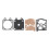10X Carburetor Diaphragm Kit for  MS170 MS180 MS210 MS230 MS250 3