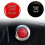 2x Start Stop Engine Button Push Button Ignition  Cover Replacement for  X1 X3 X5 X6 Z4 (Black&Red) 10