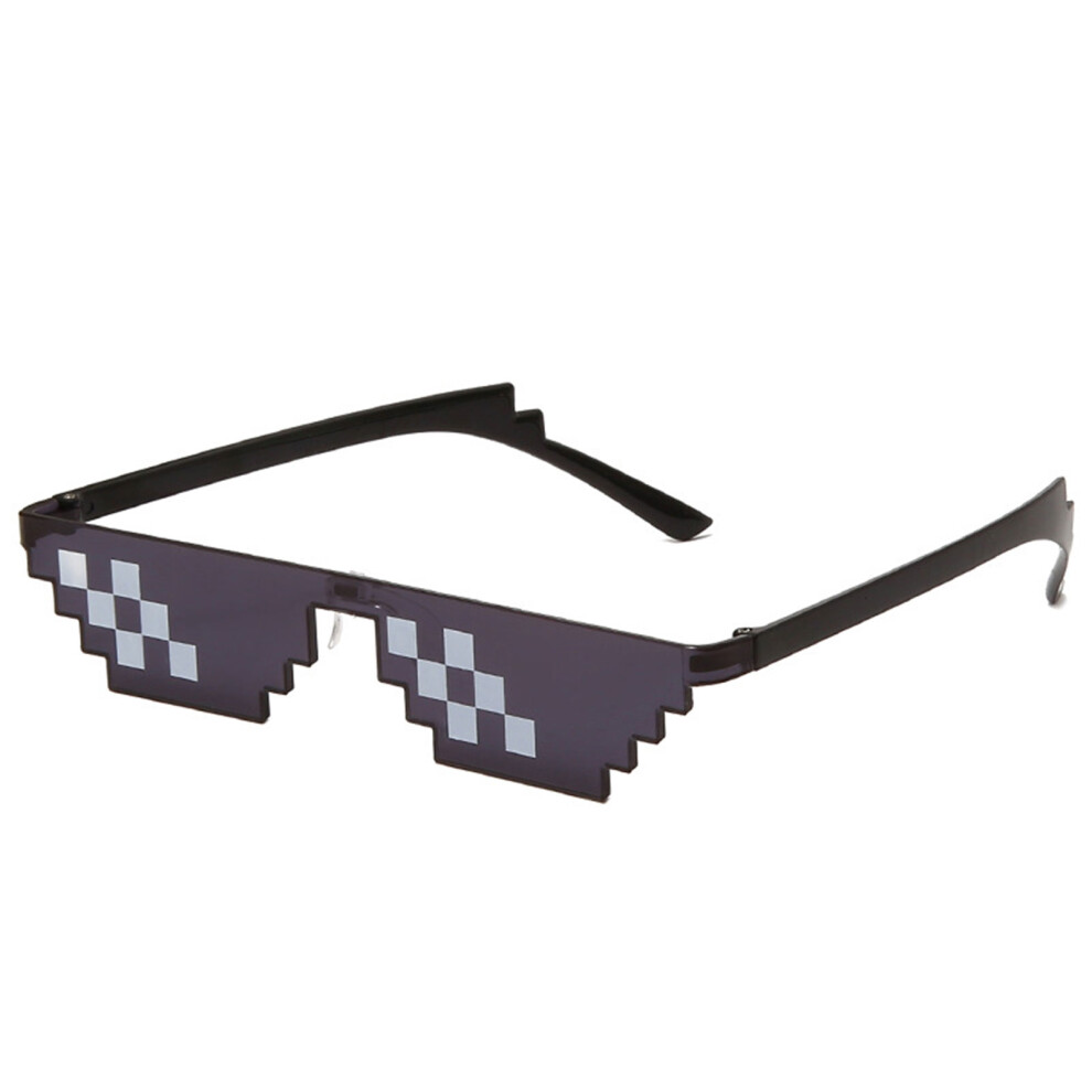 Dachuang Beauty (Small Box) 2D Mosaic Sunglasses For Men & Women - Thug Life Party