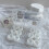 (White) 6 Pack Clear Contact Lens Case Storage Kit 1