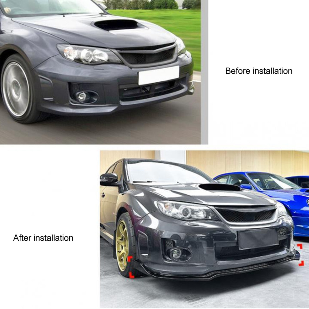 Abs Front Lip For Subaru Wrx Sti 2011-14 7340572918567