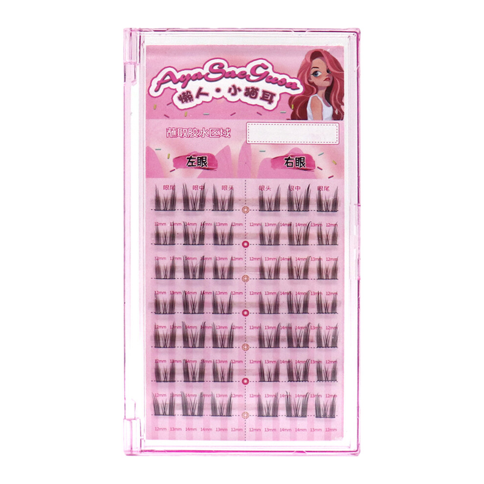 Reach-Tools (No Tools) Natural Lash Clusters For Cosplay & Beginners