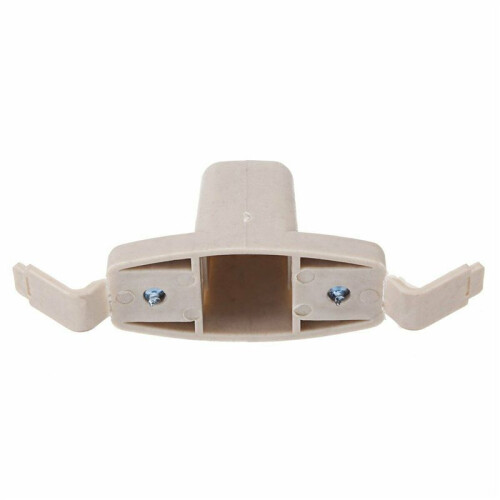 6X Beige Sun Visor Clip Holder Bracket 51168243575 for  E46 3 Series 325 M3 2