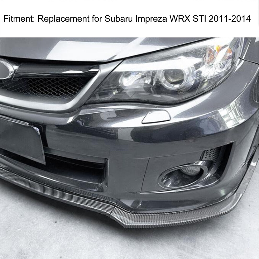 Front Lip Splitter For Subaru Impreza 7340572787552