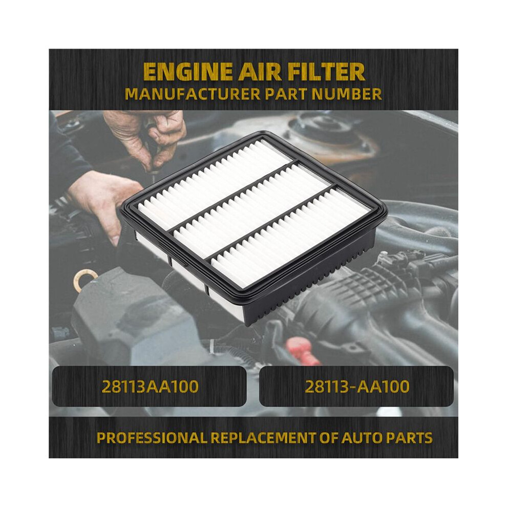 2X 28113-Aa100 Engine Air Filter For 2021 2022 2023 28113Aa100 28113Be000 6031762658813