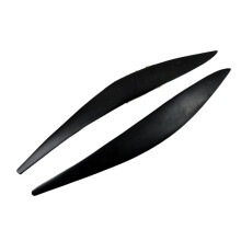 Car Front Headlight Eyebrow Light Eyelid Eyebrow Resin Trim Sticker for - CLA-Class W117 2013-2019