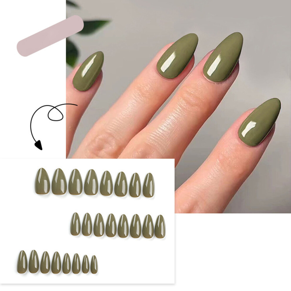 Penghui-Toys (Jp3011) Glossy Press-On Nails For Women, Long Lasting & Waterproof