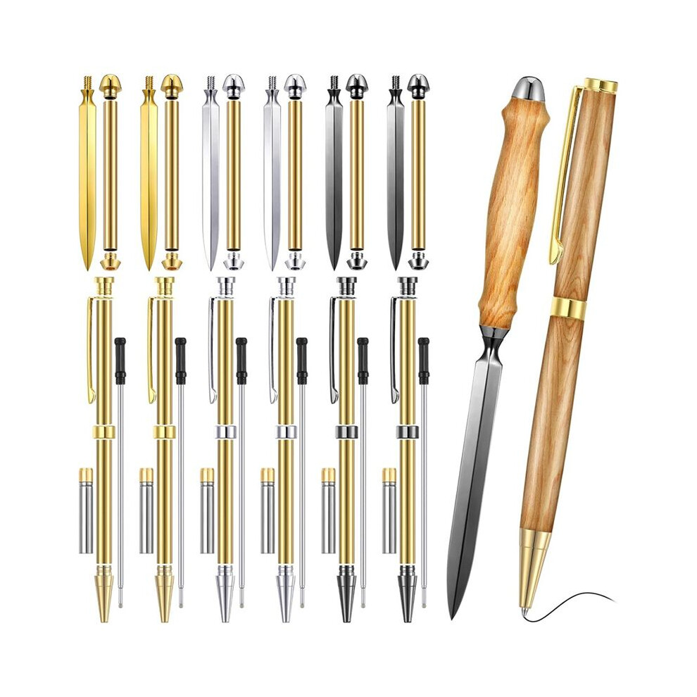 Letter Opener Kit And Pen Kits For Woodturning Project 7Mm Envelope Slitter Paper Mail Opener Tool Knives Turning 4713241385633