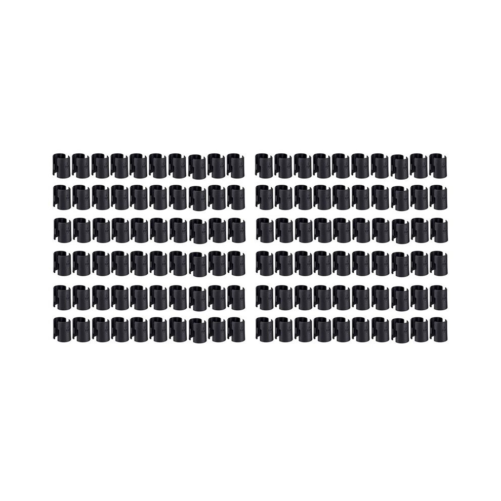60Pairs Wire Shelving Shelf Lock Clips For 1 Inch Post- Shelving Sleeves Replacements For Wire Shelving System 4712369501765