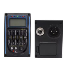 Préampli Guitare Acoustique Prener LC5 5 Bandes, Égaliseur LCD, Égaliseur Piézo