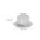 4Pcs White Plastic Replacement Caps for Slide Screws Outdoor Playsets 3