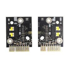 1Pair Front Headlight LED Board for 2 Series G42 2022-2024 218i 220d 220i 230i Lemon Yellow DRL Chip Board