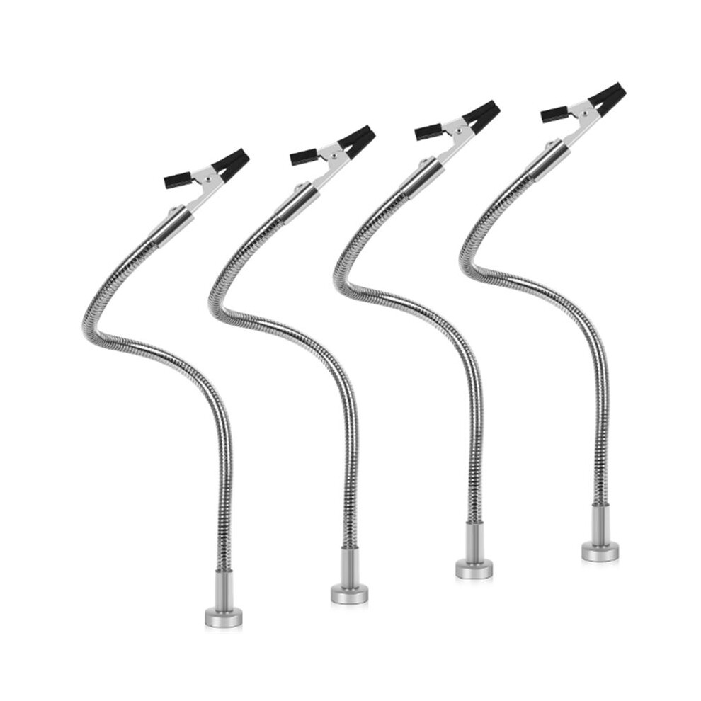 4Pcs Magnetic Helping Hands Soldering Third Hand Tools Metal Flexible Gooseneck With Alligator Clips Welding Tool 6031281879263