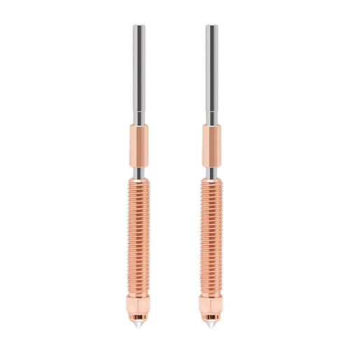 Para    Kit de Bico de Troca Rápida Design de Aço Temperado para Impressora 3D    2PC 0,6 mm