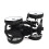 GreenGlide Foldable Golf Trolley 4-Wheel One Click Compact Push Cart Fastfold 3