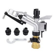G1 Irrigation Spray Gun Zinc Alloy Impact Gun Sprinkler G1 Interface for Efficient Farm Yard Irrigation