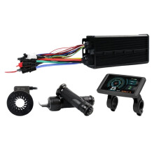 Electric Bike 3-Mode Controller 100A 48V-72V XT150 Controller with UKC1+ Display for 5000W Brushless Motor Accessories