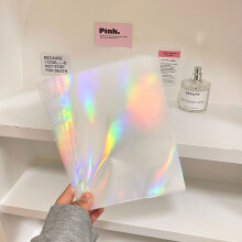 (A5 Single Cell) 3\" Laser Star Card Album, Postcard Storage Book