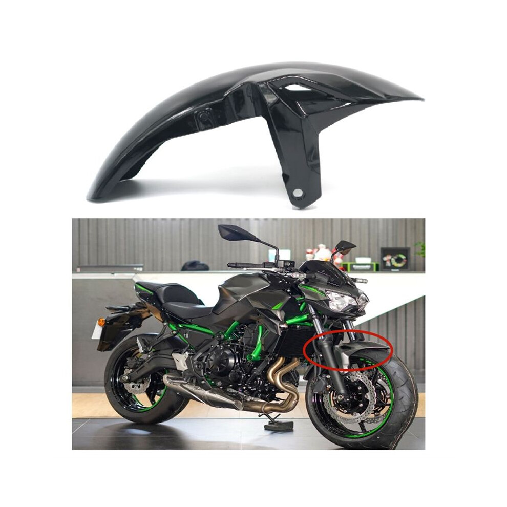 Motorcycle Front Tire Mudflap Guard Motorcycle Front Wheel Mudguard Mudflap For Z650 2017-2020 C 4713949757398