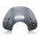 Motorcycle Windshield WindScreen Wind Deflector Wind Shield Spoiler for  NS125LA Ns125La(Smoke Grey) 1
