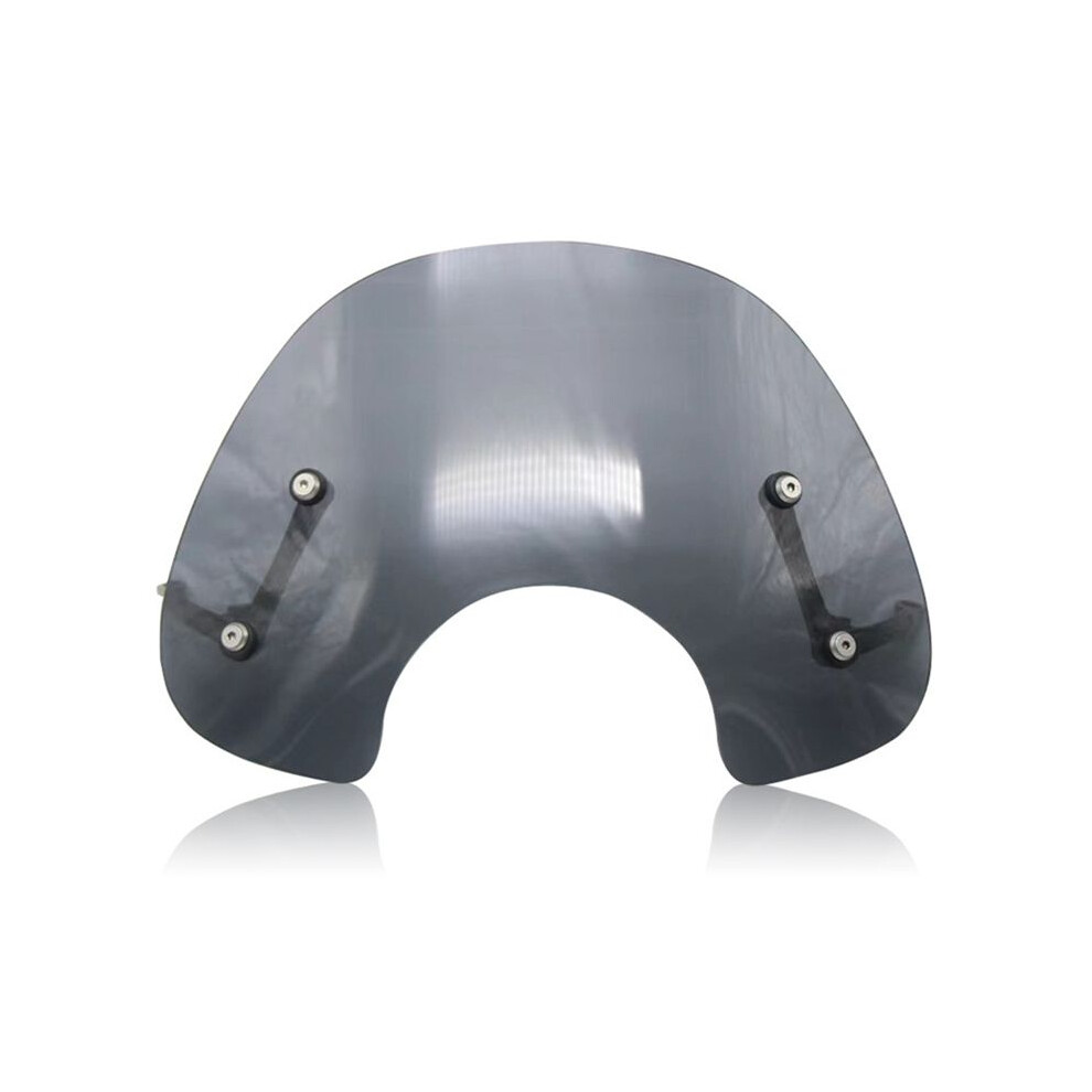 Motorcycle Windshield Windscreen Wind Deflector Wind Shield Spoiler For Ns125la Ns125la(Smoke ) Grey 4712801111804