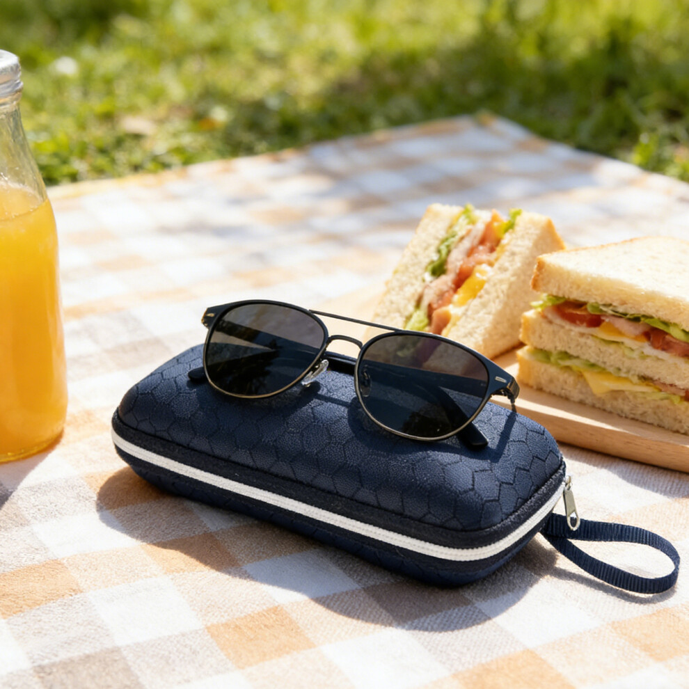 Penghui-Toys (Black) Travel Eva Zippered Glasses Case