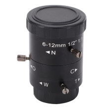 High Definition3Mp Cctv Security Camera Lens With Ir Cs Mount Support Manual Zoom And Focus Adjustable Aperture Optical Coated Aluminum Alloy Body