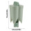 (Green, Bagged) Chili & Tomato Corer Tool 5