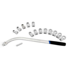 15Pcs Idler Pulley Adjustment Wrench Belt Tension Tensioning Adjuster Lever Tool Extension Wrench Workshop Tool