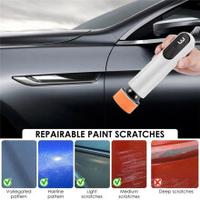 Lucidatrice per Auto Senza Fili, Lucidatrice per Auto, Lucidatrice per Cera, Lucidatrice per Riparazione Cera Elettrica, 12000 Giri/Min, 3 Velocità
