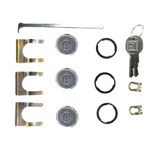 Door Trunk Key Kit Door Lock Cylinder Set with Keys 654394765282 for Camaro Chevelle