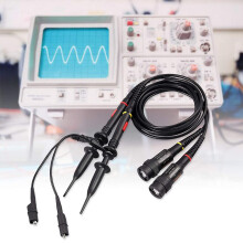 P2200 Oscilloscoop Probe met Accessoires Kit 200MHz Oscilloscoop Clip Probes 1X 10X met BNC Grabber Test Lead