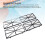 Solar Garden Lights LED 8 Pack IP65 Waterproof Easy Install Energy Saving 7