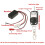Portable Winch Remote Controller Replacement Plastic Wireless Remote Controller Receiver Parts for 1/10 Axial SCX10 2