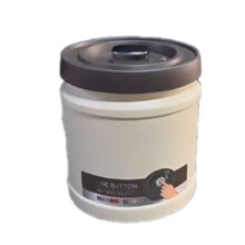 Coffee Bean Vacuum Sealed Tank 1600ML Stainless Steel Grain Tea Nut Keep Fresh Kitchen Airtight Cans