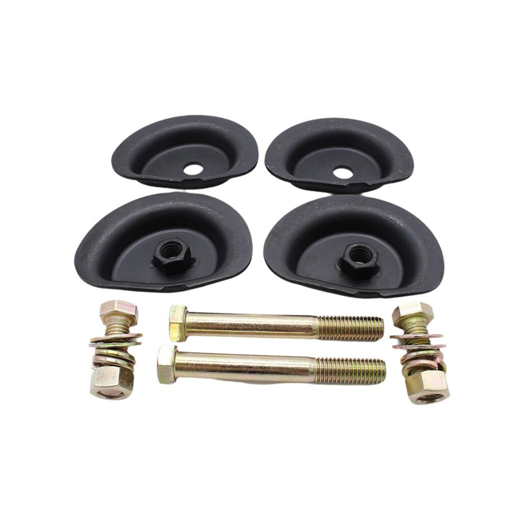 4Pcs Truck Rear Coil Spring Retainers Kit Bpc-2069 / C21911 For Chevy C10 C20 1960-1972 Bracket Kit 6033650004146