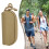 (Mud Color) Shockproof Nylon Eyeglass Case for Outdoor Use 1