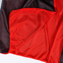 (Hooded) Halloween Umhang Rot/Schwarz für Kinder & Erwachsene
