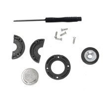 Magnetic Mic Mount Bracket, Hand Microphones Fixed Bracket, Wall Mount Holder for FT7900R 510DR MH48 SSD85 Black