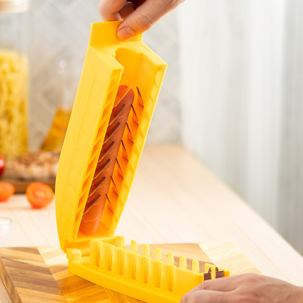 Hot Dog Slicer & Sausage Cutter For Grilling & Picnics 6017806915418