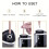 TEN-WIN Electric Sharpener Desktop Automatic Pencil Sharpener Suitable to Pencils (6-8mm) for Students Office Stationery 4